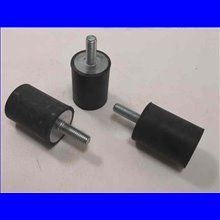 Antivibrante Cilindrico 25x10-M6 Piede-Maschio