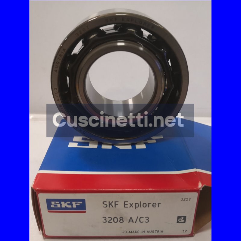 3208 A C3 SKF 40x80x30,2 3208 A C3 SKF 40x80x30,2