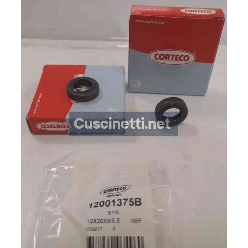 12001375B CORTECO 12x20x5/5,5 B1SL NBR Paraolio 12001375B4,26 €