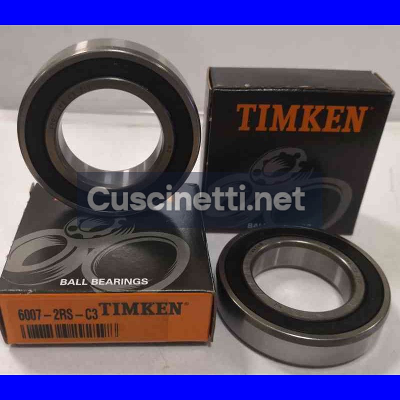 6007-2RS-C3 Timken 35x62x14