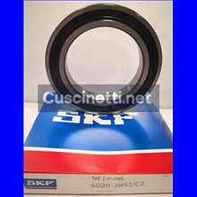 6020-2RS1/C3 SKF 100x150x24