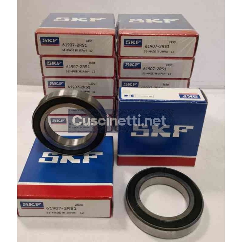 61907-2RS1 SKF 35x55x10 61907-2RS128,46 € 61907-2RS1 SKF 35x55x10 61907-2RS128,46 €