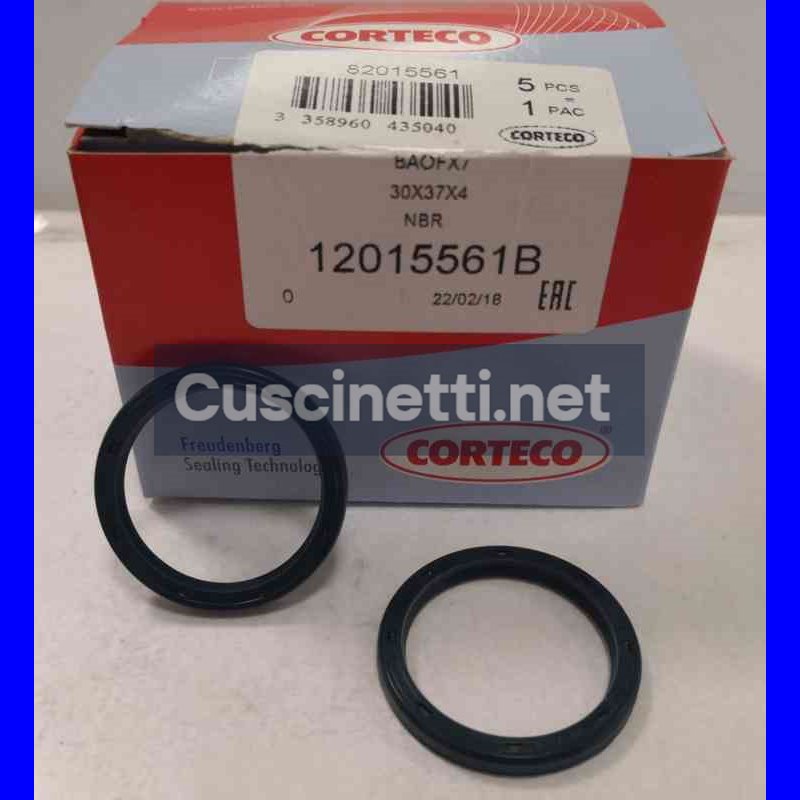 12015561B CORTECO S 30x37x4 BAOFx7 NBR Paraolio 12015561B CORTECO S 30x37x4 BAOFx7 NBR Paraolio