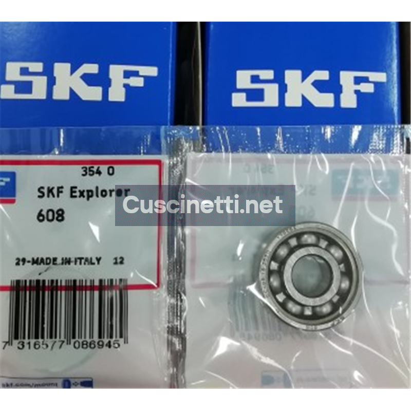 608 SKF 8x22x7 6081,99 € 608 SKF 8x22x7 6081,99 €