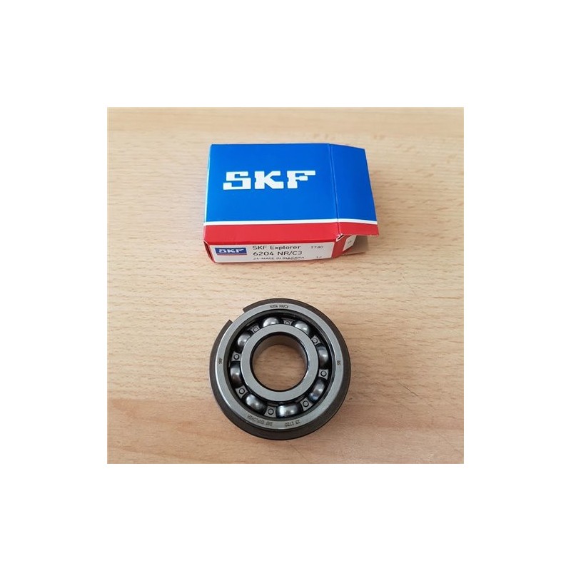 6204 NR/C3 SKF 20x52,7x14 6204 NR/C39,12 € 6204 NR/C3 SKF 20x52,7x14 6204 NR/C39,12 €