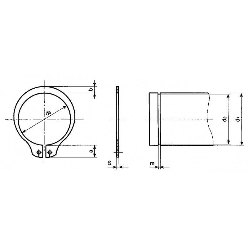 ANELLO SEEGER E 35