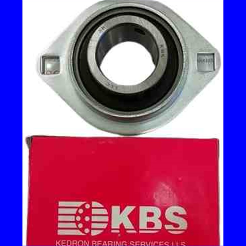 Supporto flangiato in acciaio stampato con flangia ovale SBPFL206 KBS/USA