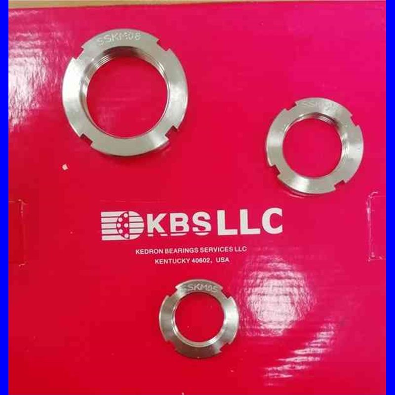 Ghiera di Bloccaggio INOX KM 7 KBS/USA 35x52x8